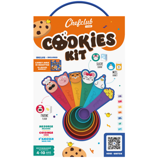 Canile de masurare ingrediente, Cookies Kit, Chefclub Kids [ps:4248c52b-45ba-4c6a-8a32-838cf41de56f]