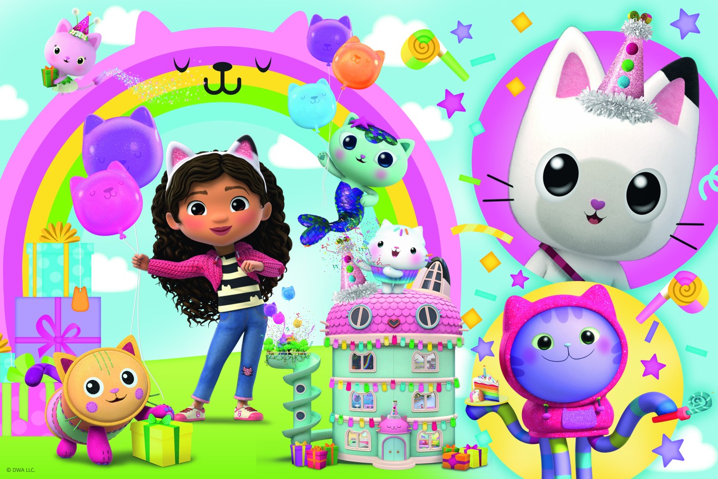 PUZZLE TREFL 24 MAXI GABBYS DOLLHOUSE CASA LUI GABBY - Imagine 3 [ps:d693b940-b2fa-445c-8ceb-da400c266410]