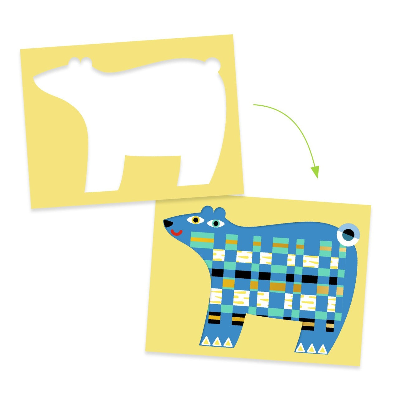 Joc creativ de tesut animalute, Djeco - Imagine 3 [ps:4e8f964a-9ffc-487c-9a9d-67b0aa8acaf3]