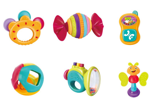 SET 6 JUCARII ZORNAITOARE PENTRU BEBELUSI Jucarii Bebe - Imagine 2 [ps:3e730d45-2874-4269-a0ac-c709a3c358f6]