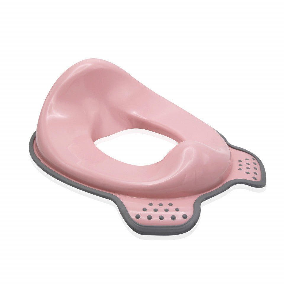 Adaptor colac WC copii BabyJem (Culoare: Alb/Galben) - Roz