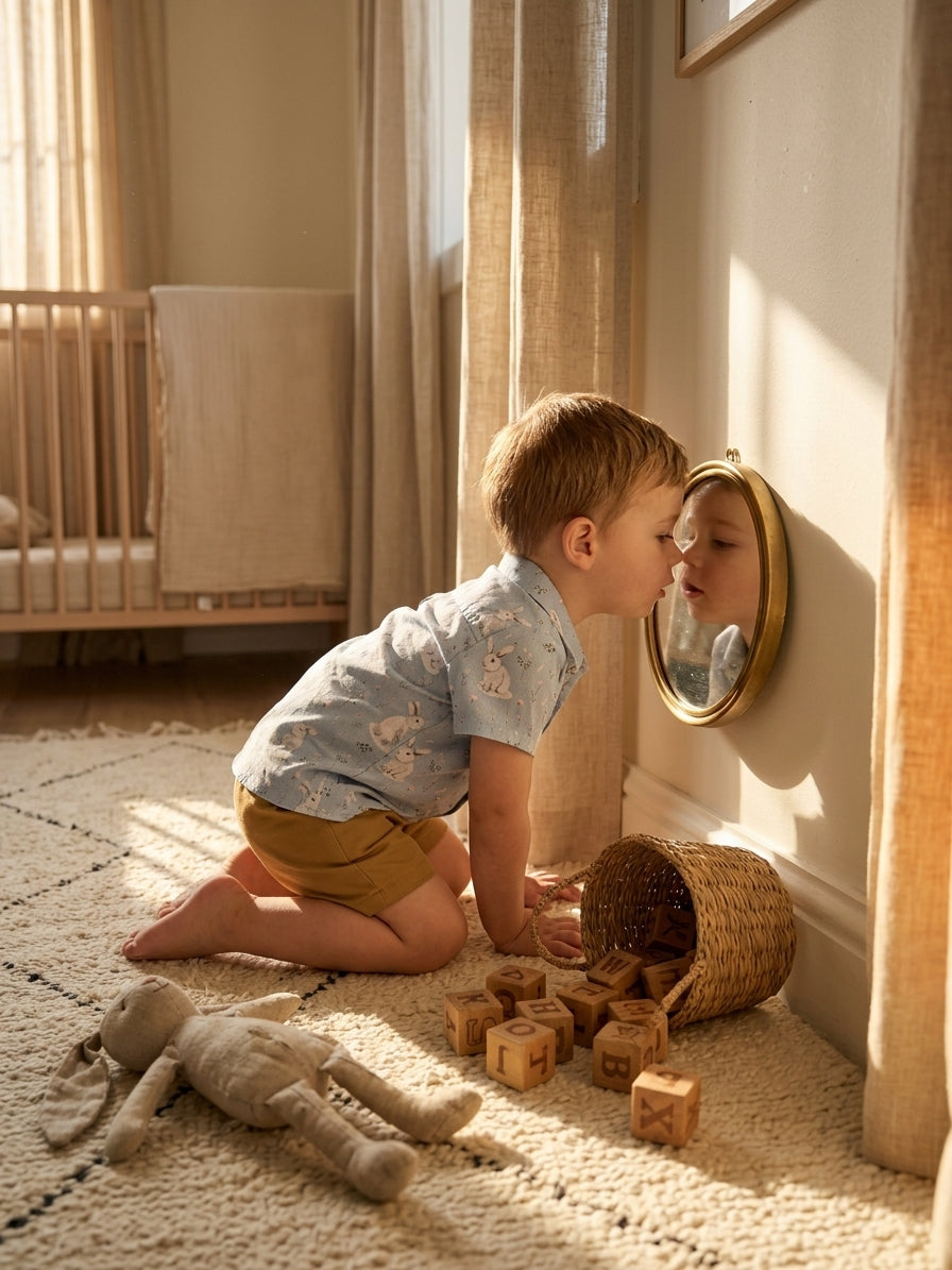 Set Cămașă Iepurași și Pantaloni Camel Băieței 3-6L | INFANT - 9-12 Luni (3) [ps:550231c6-e518-4d37-b948-b8a841e21f1a]