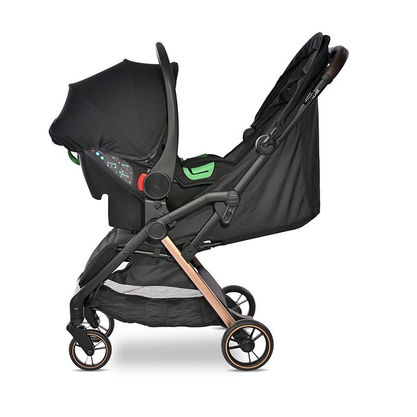Cărucior Set 2în1 Lorelli Loret Autofold, Grey - Black (3) [ps:9b991029-7e63-4393-a820-511e029ad094]