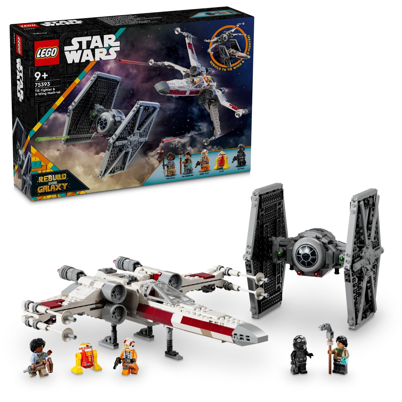 LEGO STAR WARS HIBRID TIE FIGHTER SI X-WING 75393 - Imagine 8 [ps:8e40c185-36ad-4c23-a3b0-0b74e4167d80]