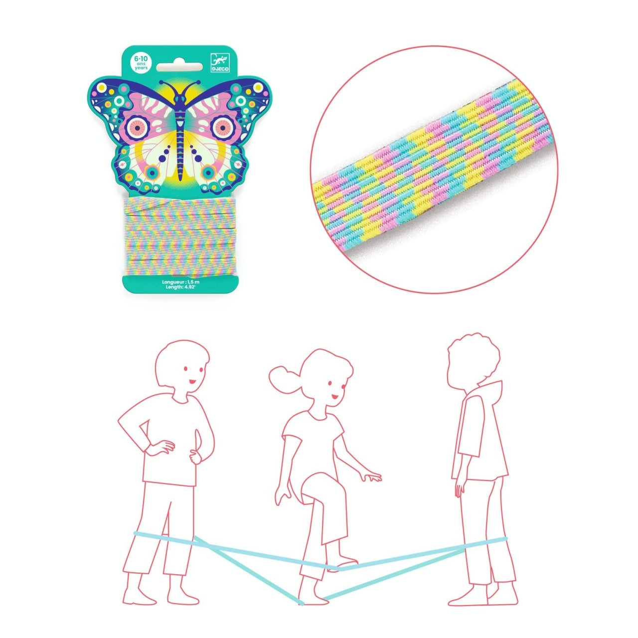 Joc clasic Elasticul, Djeco - Imagine 2 [ps:03bc38c1-daff-4e67-a65d-8f921b29cd6f]