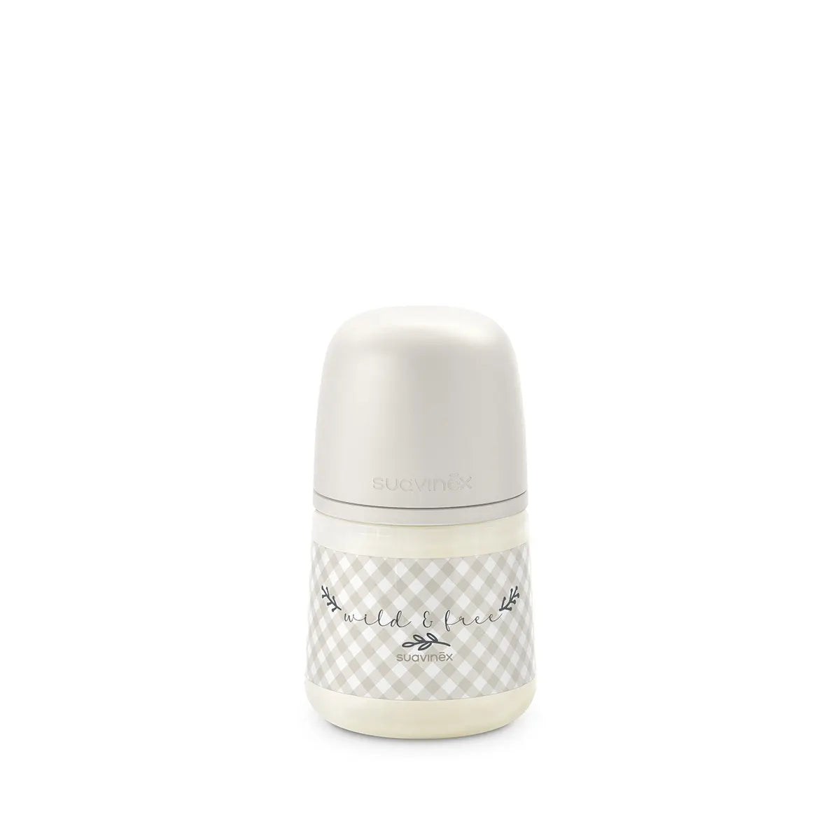 Biberon Suavinex SX Pro 150ml, Debit Lent S - Wild & Free - Bej (3) [ps:5b4e2123-d73f-4d0d-9f38-816024a0e5dd]