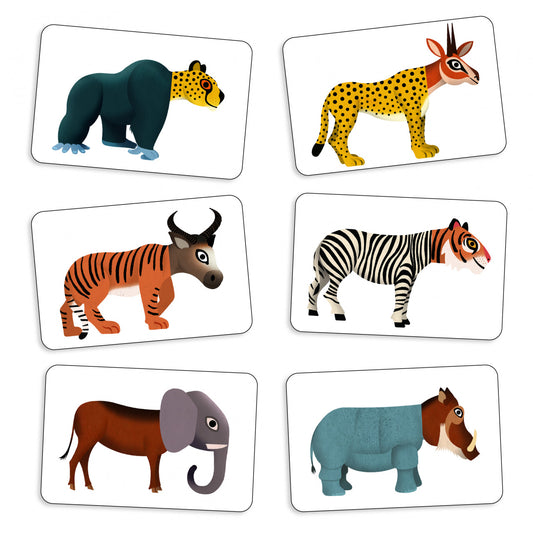Joc de carti Anijumble, Djeco - Imagine 3 [ps:df395b45-f8dd-47a9-82dc-9188a72d89aa]