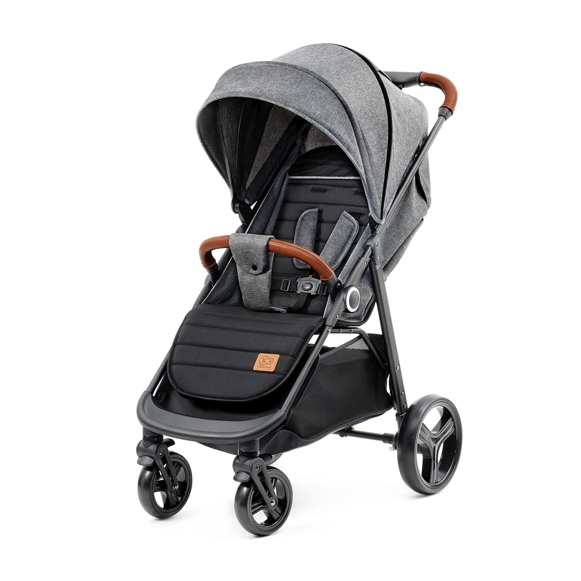 CARUCIOR SPORT KINDERKRAFT GRANDE PLUS, BLACK - Gri [ps:1d163890-7768-4113-abf0-09982f1f551f]