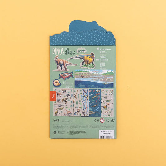 Set cu abtibilduri repozitionabile Dinozauri, Londji - Imagine 5 [ps:cd6e6d4d-11cd-4165-b019-bc963d26341a]