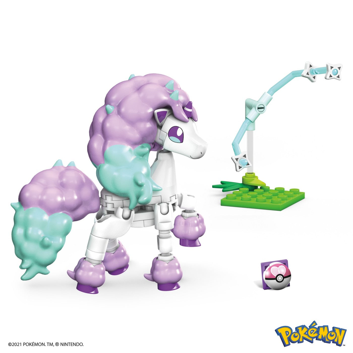 POKEMON MEGA CONSTRUX GALARIAN PONYTA Mattel - Imagine 2 [ps:3900096a-fc42-4555-a2f5-2d7e4420562e]