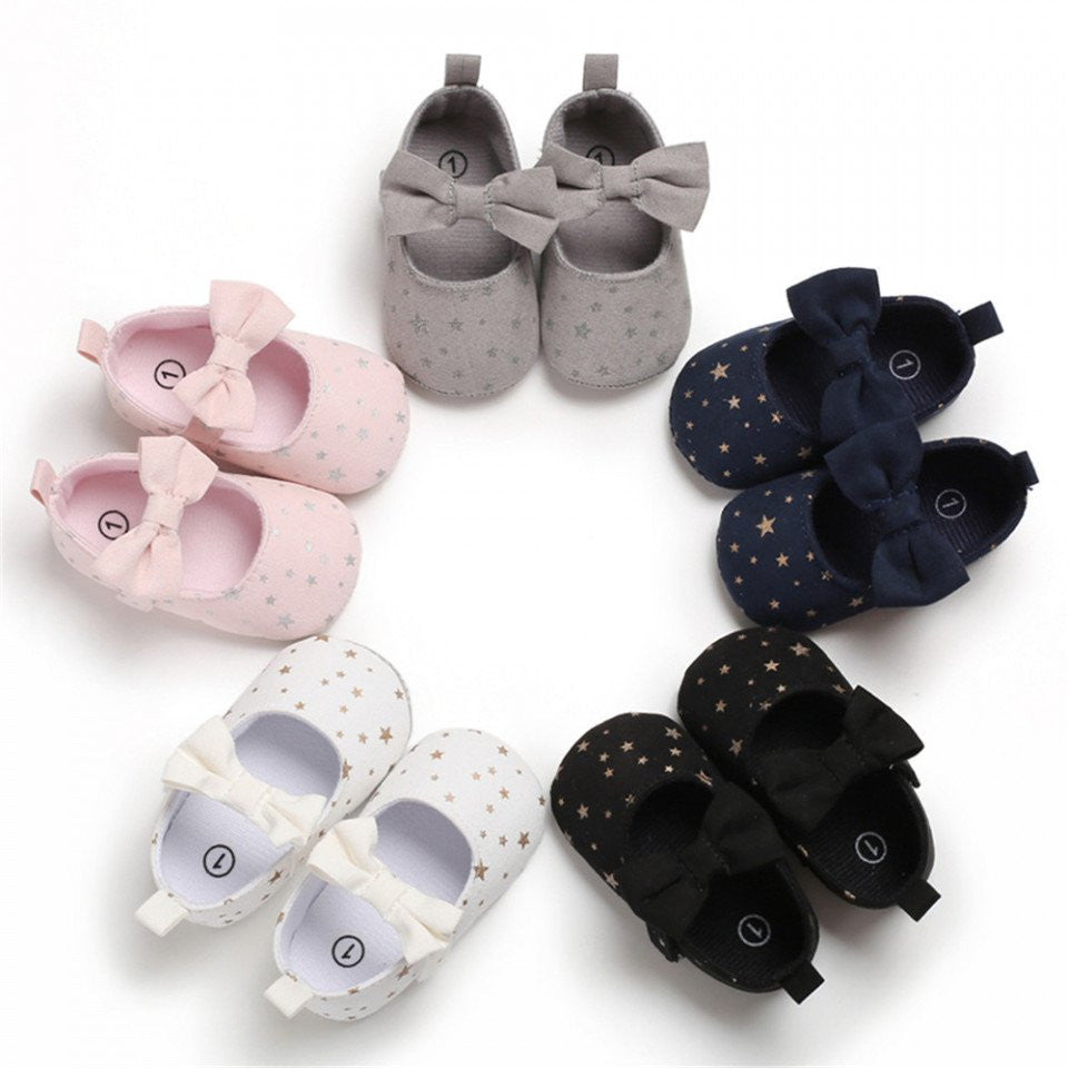 Balerini bebelus cu stelute Drool (Culoare: Bleumarine, Marime: 6-12 Luni) [ps:8dca0ec1-aac0-4af8-93e6-7310589b387c]