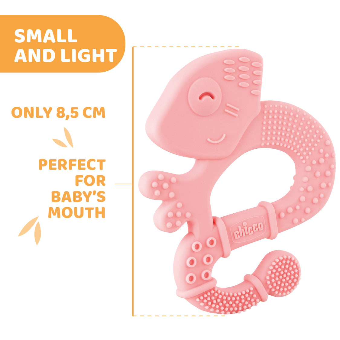 Jucarie copii Chicco pentru dentitie din silicon, - Roz (3) [ps:fd7b719c-b1ac-40a2-b4a2-bba3e2dbe2a6]