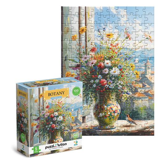 Puzzle Dodo Toys Botany Vază cu Flori, 150 piese - Default Title (3) [ps:23dfa98a-c05e-42ff-a86a-3052d559d6b9]