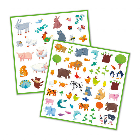 Abtibilduri Animale, Djeco - Imagine 2 [ps:63dab6e2-0e8f-4ef1-aa86-5ae7c2a0298c]