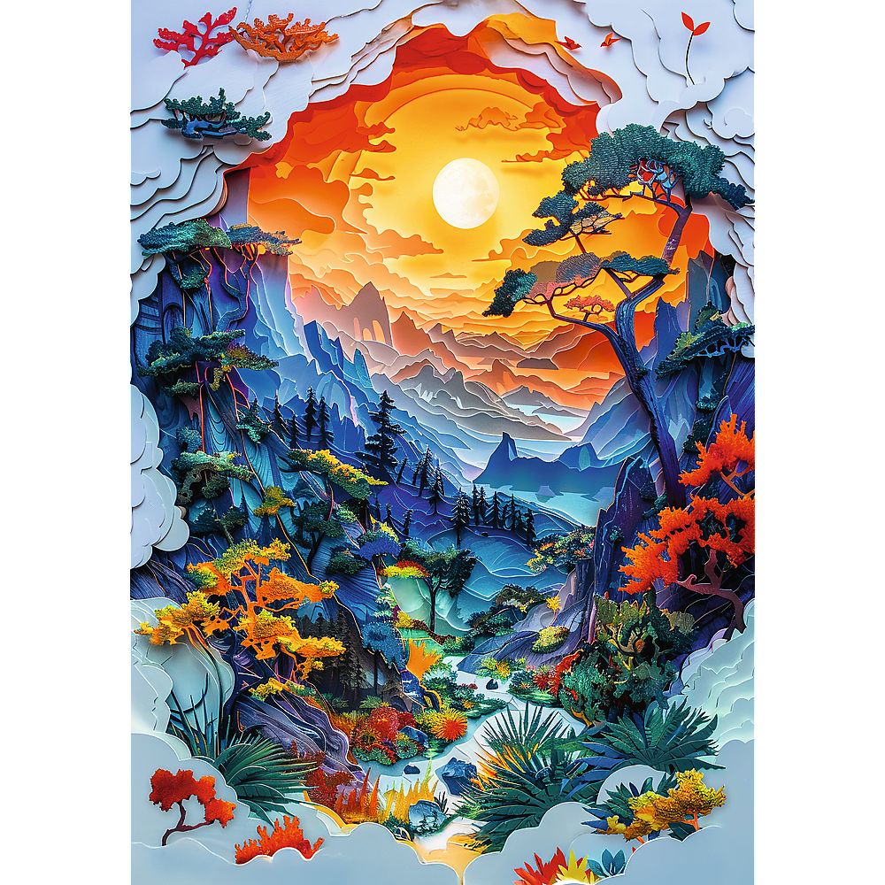 PUZZLE TREFL 1000 EDITIA ANIVERSARA 40 DE ANI 3D DOLINA - Imagine 2 [ps:57de9e4e-fcc7-4f29-884b-f3f2a3034f19]