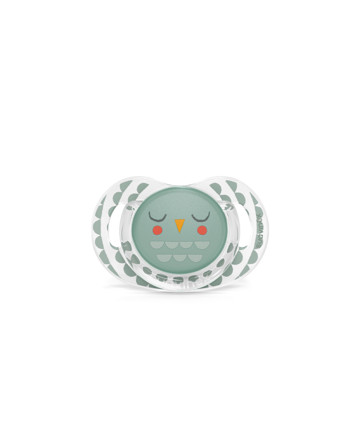 Suzetă anatomică SX Pro din silicon Premium +18m Bufniță mentă Bonhomia [ps:74c2b5cd-2876-45a7-abfd-2148fc5ad9f3]