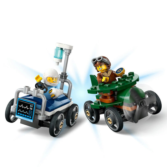 LEGO CITY PACHET DE CURSE AVION VS. PAT DE SPITAL 60459 - Imagine 7 [ps:518c394b-0f22-449c-abb7-ee3f028dbbe1]