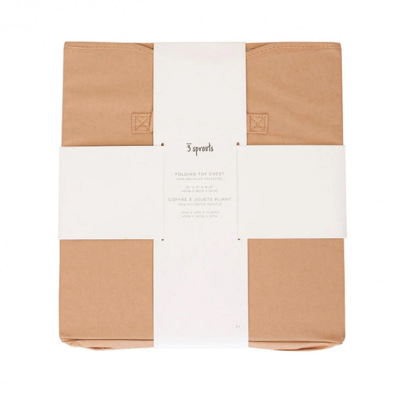 Cufar pliabil pentru camera copiilor, material reciclat Clay, 3 Sprouts [ps:ee2004d3-4d8d-4080-8f29-79db87257210]