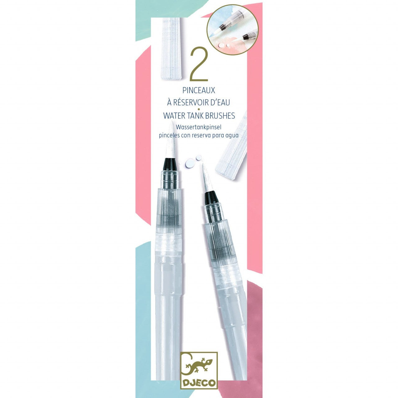 Pensule cu rezervor de apa, Djeco - Imagine 3 [ps:c8b6ce9c-7856-487c-80f8-b69a4b37eeed]