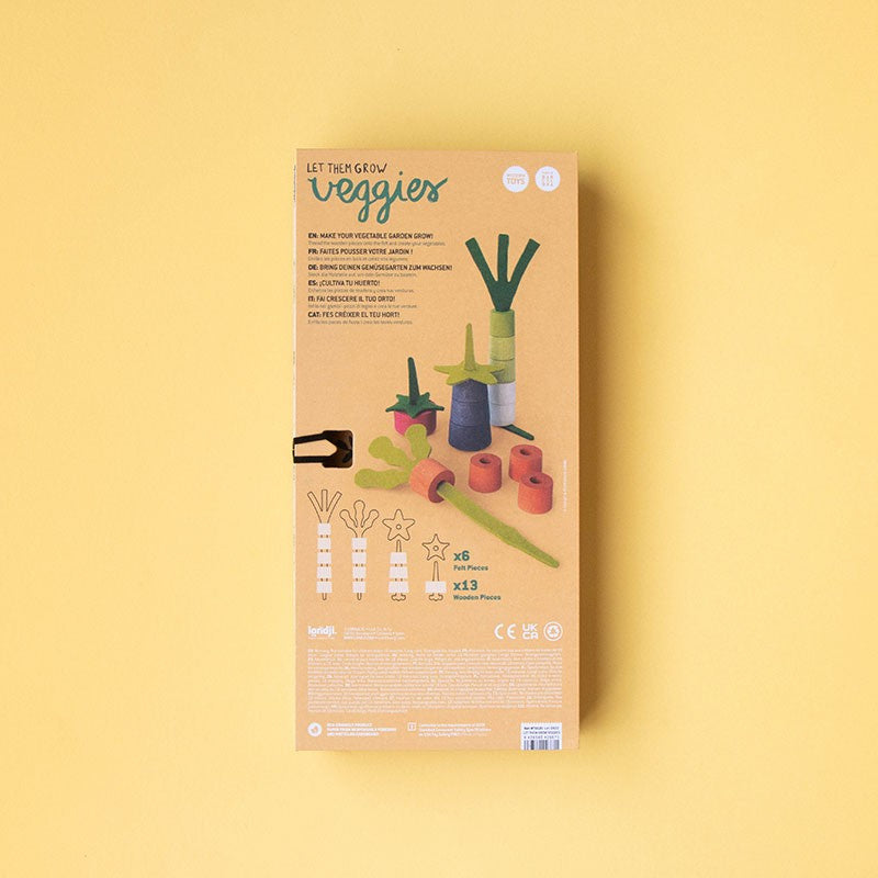 Joc din lemn si fetru Gradina de legume, Londji - Imagine 2 [ps:f15d319a-939e-4750-ae81-5b7d8db0048a]