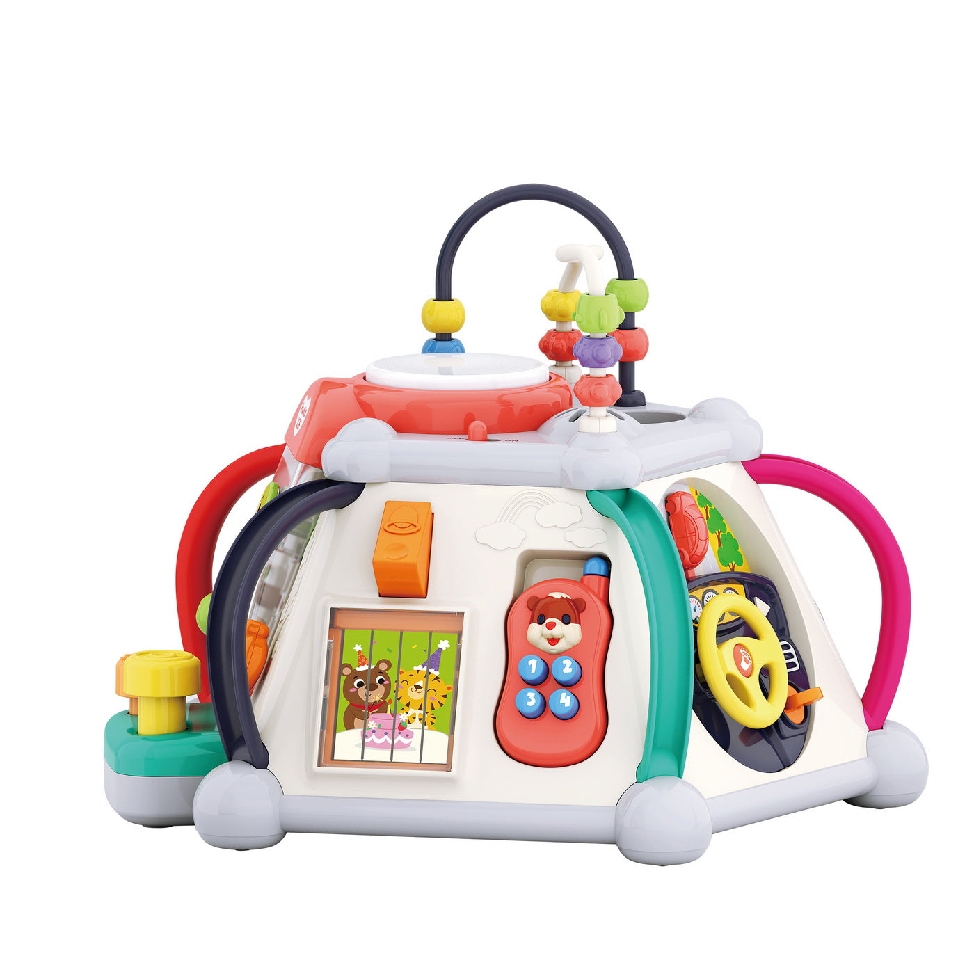 PIRAMIDA CU ACTIVITATI CU SUNETE SI LUMINI Jucarii Bebe - Imagine 8 [ps:30dc3a9e-f2fe-47b2-bb38-9bc261806b5e]