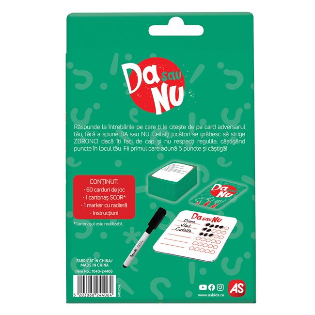 Joc de Societate Da sau Nu - Jumbo | Distracție pentru Copii - Default Title (3) [ps:e5d8f57a-03ad-4c81-8b9c-a6690543e697]