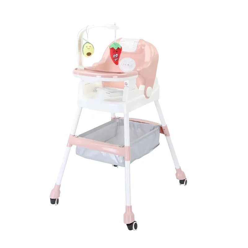 Scaun de Masa Copii Flippy, Pliabil, Roz - Multifunctional - Roz (3) [ps:d18037b8-8cf9-4451-b062-59653b949253]