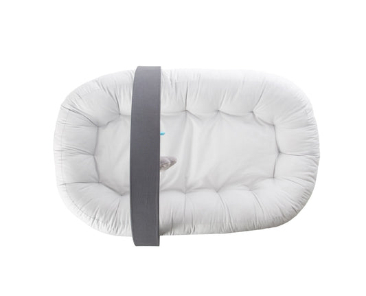 Babynest cu bara de jucarii, BabyJem, gri - Gri [ps:ec4d84f0-23c2-4e3d-91e5-48eee9a073d2]