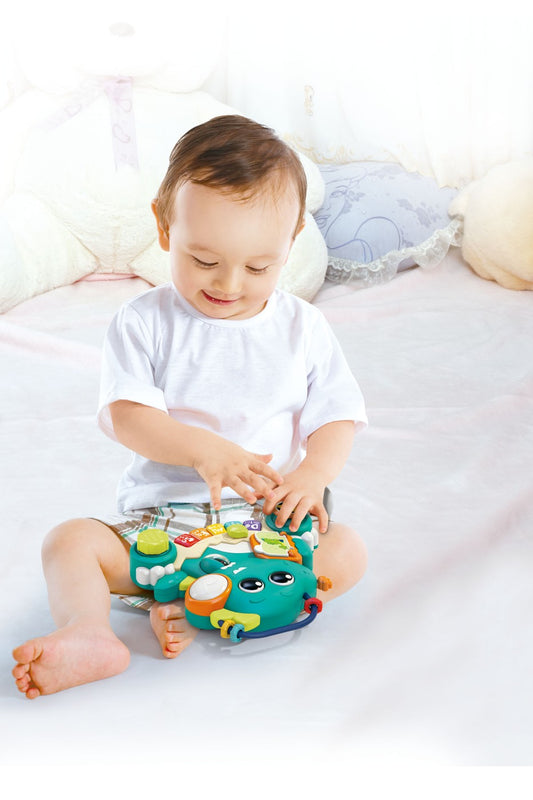 JUCARIE MUZICALA 2 IN 1 DESCOPERA DINOZAURUL Jucarii Bebe - Imagine 3