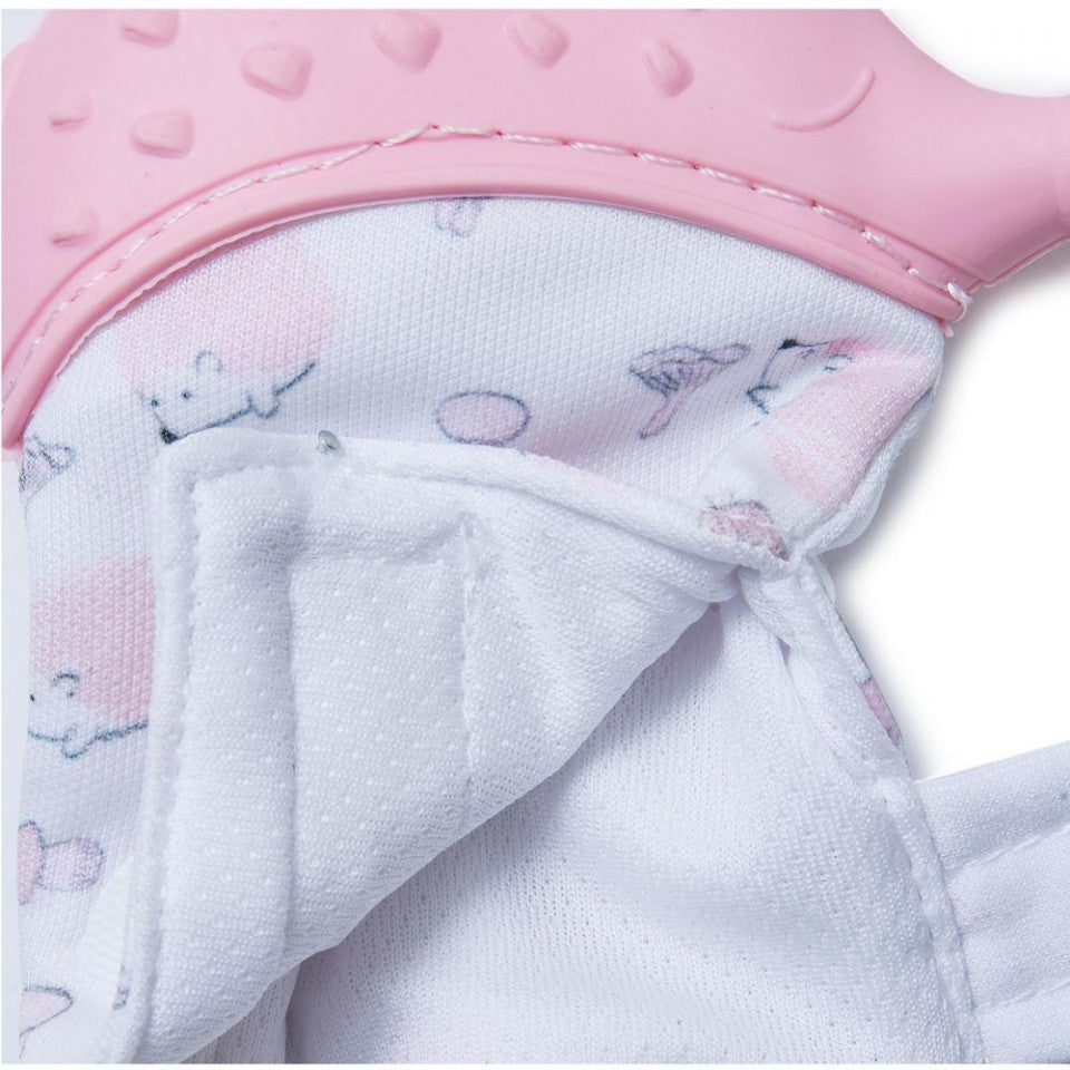 Manusa bebelusi pentru dentitie Scratch Gloves (Culoare: - Roz [ps:2f15ff2f-470c-4e6e-aebc-04b74a65bc6d]