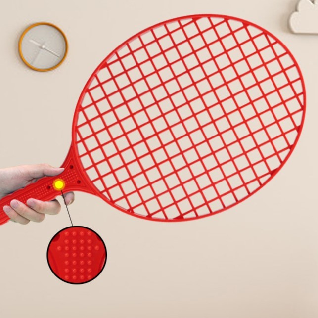 Set Badminton Copii Flippy, 2 Palete și Mingi, Albastru - Rosu Galben (3) [ps:fe756e3f-fbea-44c0-900c-23fb770063d5]