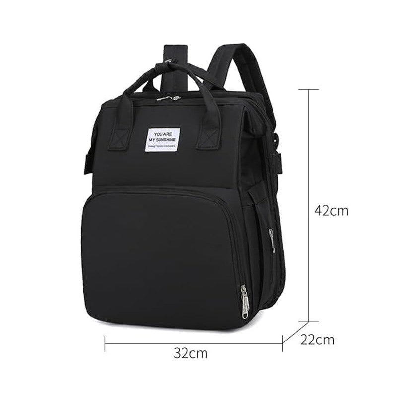 Rucsac Multifunctional Flippy cu Patut Pliabil | infant.ro - Negru (3) [ps:c3700578-bd4a-49cf-b2d7-9e6181b5187f]