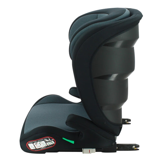 SCAUN AUTO MIGO BROOKLYN, 100-150 CM, GREY TEAM TEX - Imagine 3