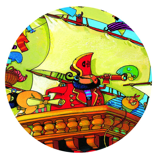 Puzzle Corabia Barbarossa, Djeco - Imagine 4 [ps:cdf1cabc-e501-4892-986f-0cf663326846]