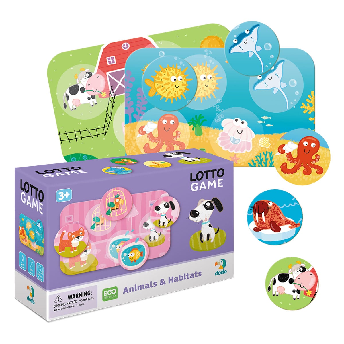 Joc Lotto Animale și Habitate Dodo Toys - Asociere Copii - Default Title (3) [ps:dc735761-a757-4fb1-9d9d-3616dceab9ff]