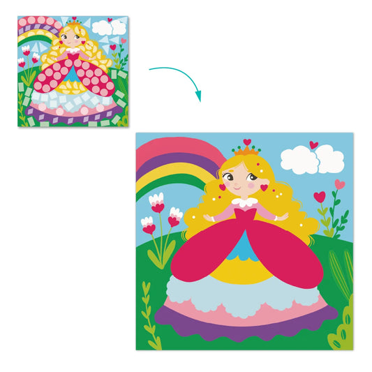 Set Mozaic cu Autocolante Prințese Dodo Toys - Default Title (3) [ps:ce6b1454-3a19-45a9-99c0-5a7dd65721dc]