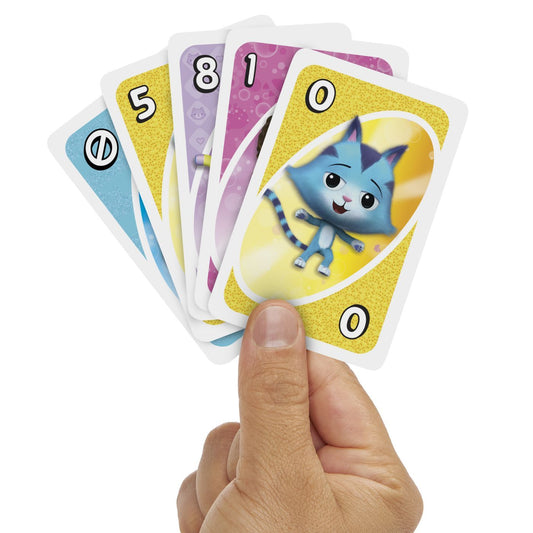 JOC DE CARTI UNO JUNIOR GABBYS DOLLHOUSE Mattel - Imagine 3