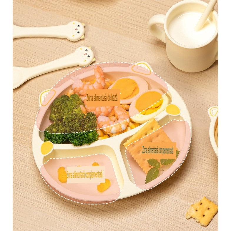Set Hranire Bebelusi Flippy, Silicon, Model Pisicuta, Bej - Bej (3) [ps:6b8ee2f9-9816-4dc0-9d75-ef263c7210c1]