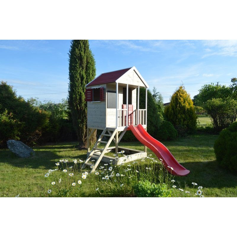 Casuta de gradina Summer Adventure House cu platforma cu loc pentru nisip si tobogan (M7) [ps:d371cd0f-3c78-407d-8f93-4d3ca8efae3b]