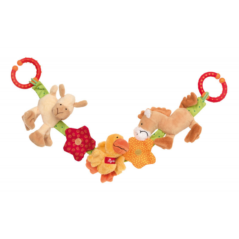 Lant jucarie din plus pentru carucior Ferma, Sigikid [ps:bde59fba-8f98-4419-a6dd-10455fe61202]