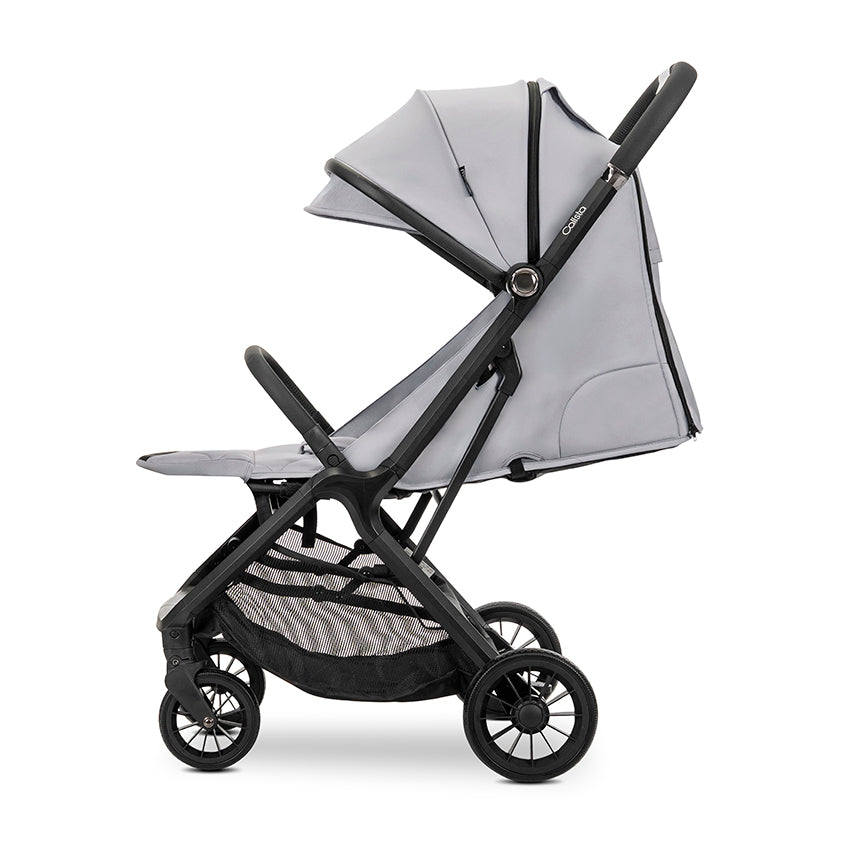 Cărucior Lorelli Calista, Pliere Automată, Black | 0-48 luni - Grey (3) [ps:9af8271f-3a69-4bf1-b7b2-b8b007e0eed7]