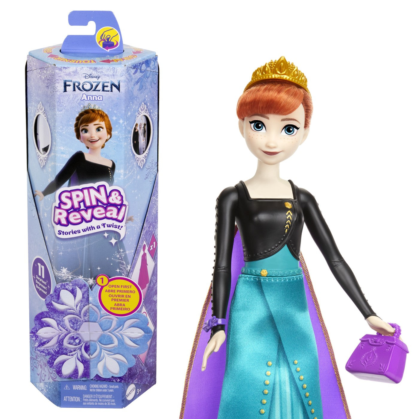 DISNEY FROZEN SPIN AND REVEAL PAPUSA ANNA Mattel - Imagine 8 [ps:79eafd4c-2e3d-492e-9e06-b941f4dee021]