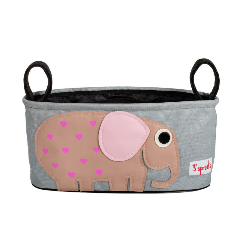 Organizator pentru carucior, Elefant, 3 Sprouts [ps:2fe6da4e-7a47-4afc-8dbb-10b5d9666440]