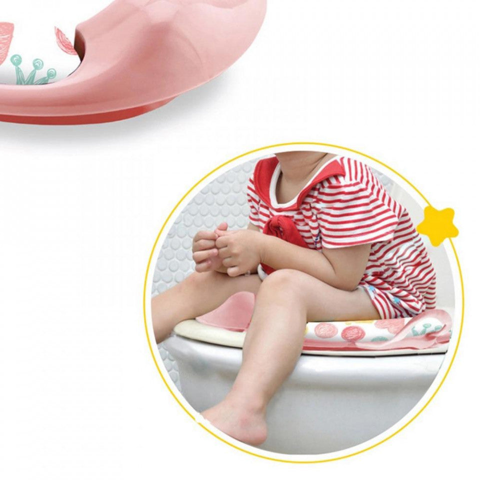 Reductor moale pentru toaleta BabyJem (Culoare: Verde) - Roz [ps:f9bbd604-af86-4997-8f23-0c2454fe349b]