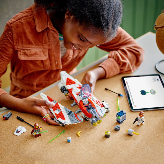 LEGO STAR WARS NAVA STELARA A LUI JEDI BOB 75388 - Imagine 3