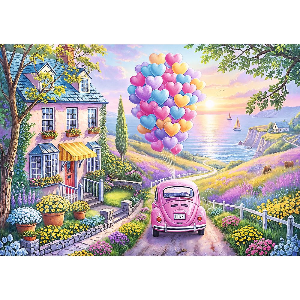 PUZZLE TREFL 1000 CALATORIE ROMANTICA - Imagine 2 [ps:57e0e1de-18f8-425d-a664-b1e00d8083f3]