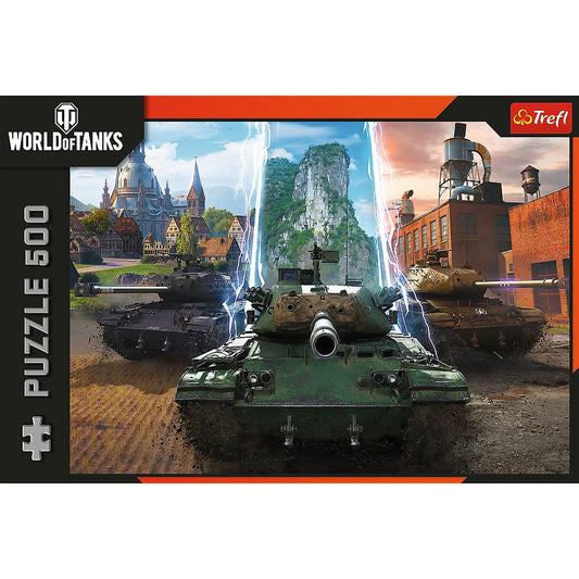 PUZZLE TREFL 500 WORLD OF TANKS TIMP PENTRU ACTIUNE - Imagine 3 [ps:e5198849-29c1-41cf-b191-9cd50b7ca208]