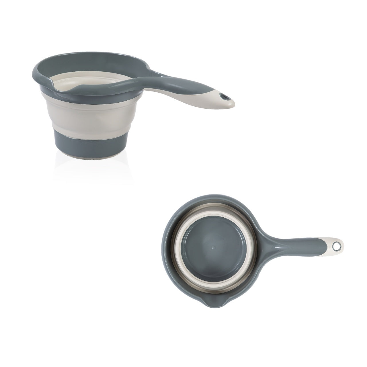 Set cadita pliabila de baie Babyjem, 5 piese, turcoaz - Antracit [ps:730d77af-1220-4154-b6cc-3b389748d900]
