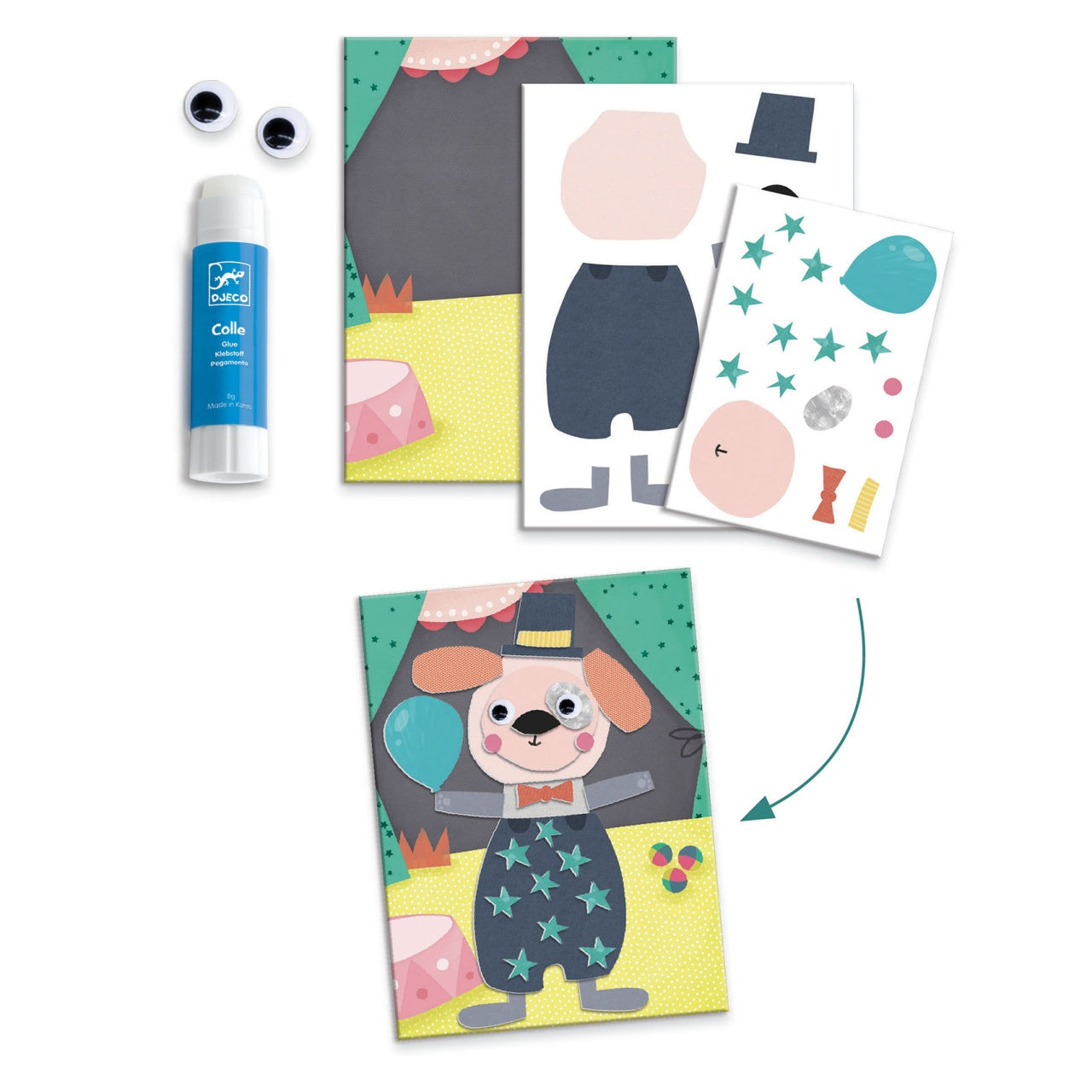 Joc creativ Casa animalelor, Djeco - Imagine 4 [ps:0ee9bc50-64a7-4015-b0ac-9151d2ad9687]