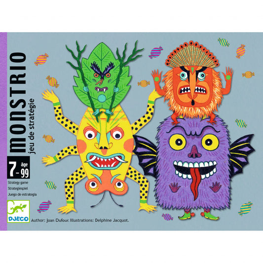 Joc de carti Monstrio, Djeco - Imagine 2 [ps:8277e070-b707-44be-a26d-b4146a49300c]